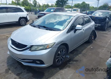 2013 Honda Civic Ex-L z USA, uszkodzony, nr VIN 19XFB2F94DE089803